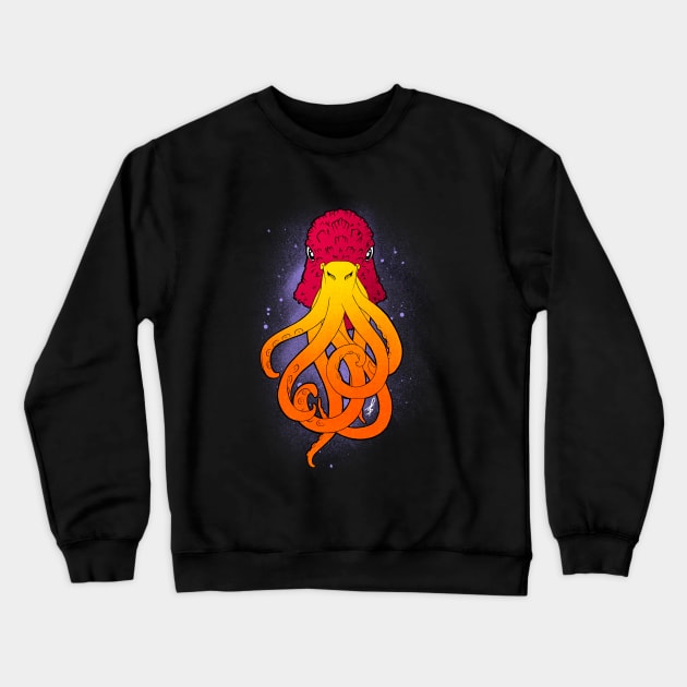 Coo-Thulhu Recolour Crewneck Sweatshirt by tomsnow